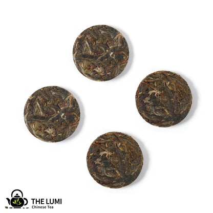 Pu-erh Tea Mini Cake – Bingdao Honey Ripe (0.28 oz / 8g)