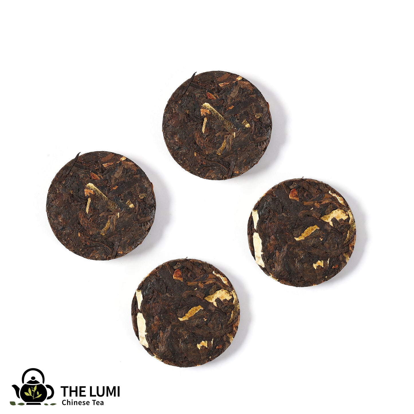 Pu-erh Tea Mini Cake – Aged Tangerine Peel Ripe Blend