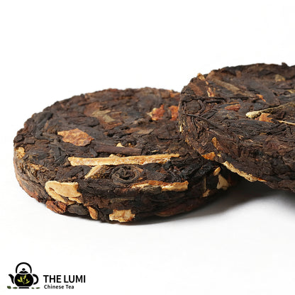 Pu-erh Tea Mini Cake – Aged Tangerine Peel Ripe Blend